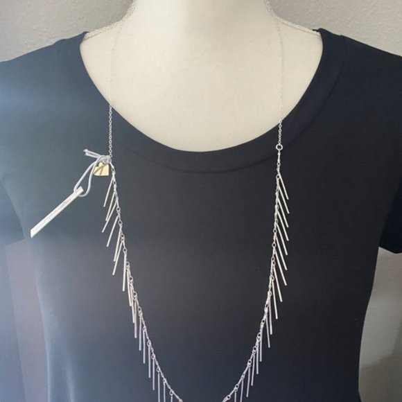 Love Poppy Long Fringe Necklace - Picture 3 of 4
